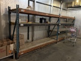 2 SECTIONS OF TEAR DROP RACKING