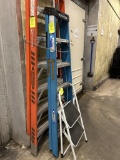 WERNER 6FT FIBERGLASS A-FRAME LADDER