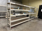 2 SECTIONS OF WIDE SPAN RACKING