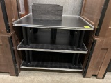 PORTABLE 3 TIER MERCHANDISING TABLE