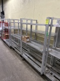 ASSORTED PORTABLE ALUMINUM COOLER RACKS