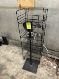 BAG STAND AND SMALL WIRE MERCHANDISER