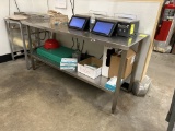 69IN X 26IN STAINLESS STEEL TABLE