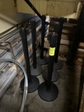 GROUP OF STANCHIONS