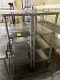 48IN X 18IN STAINLESS STEEL RACKS