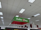 DOLLAR SHOP HANGING SIGN
