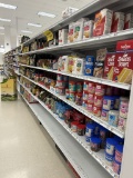 46FT OF MADIX WALL SHELVING