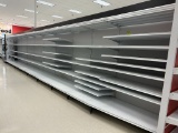 50FT OF MADIX WALL SHELVING