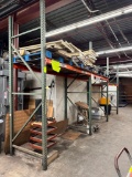 pallet racking, 3) sections
