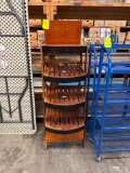 wooden bread rack