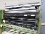 group of case shelves