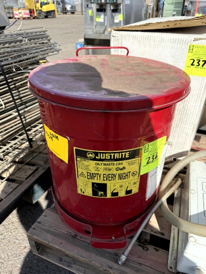 JUSTRITE OIL WASTE CAN