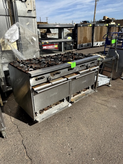 SUNFIRE 10 BURNER RANGE WITH 2 OVENS