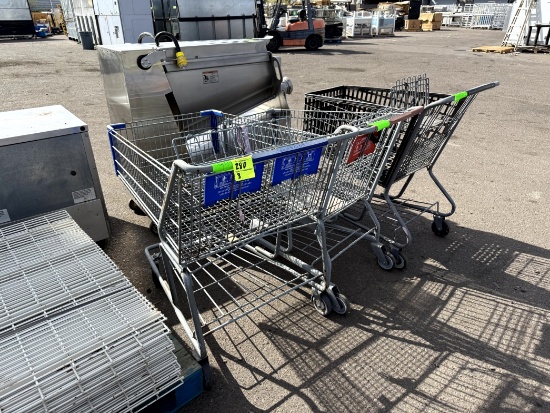 ASSORTED SHOPPING CARTS