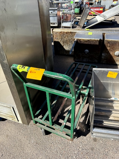 GREEN PRODUCE CART