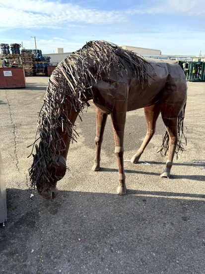 METAL DECORATIVE HORSE