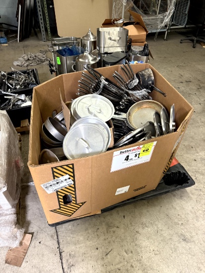 GAYLORD OF STOCK POTS AND PANS