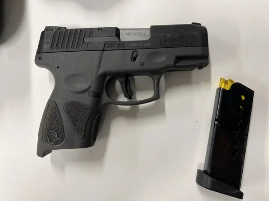 PISTOL, TAURUS G2S, 9MM (BRAZIL//BAINBRIDGE, GA)