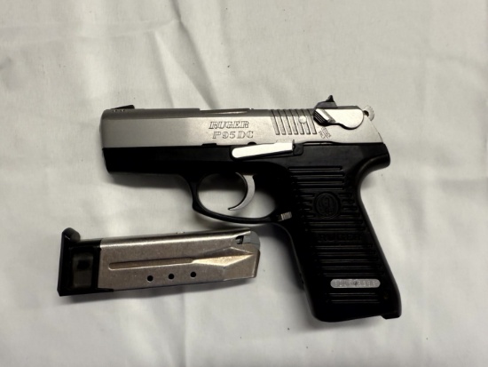 PISTOL, RUGER P95DC, 9MM (USA) WITH MAGAZINE