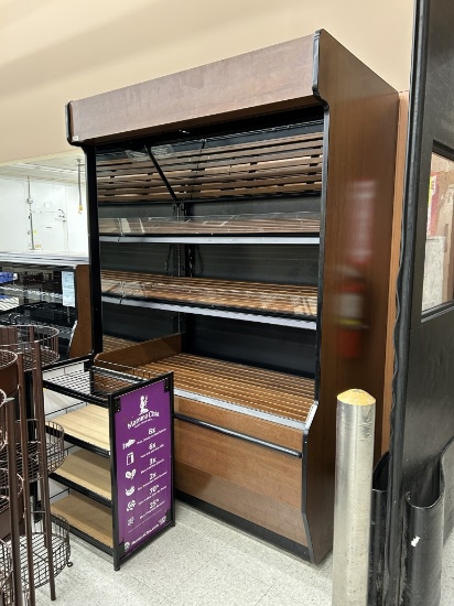 3-TIER OPEN FRONT BAKERY MERCHANDISER