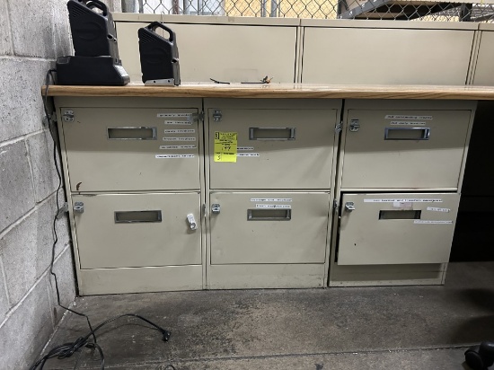 TWO DRAWER FILE CABINETS
