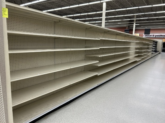 72FT OF LOZIER GONDOLA SHELVING