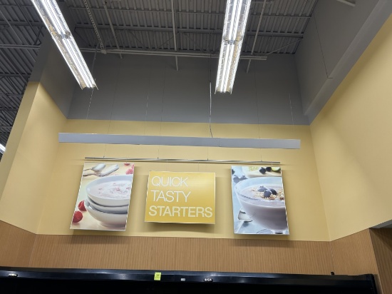 QUICK TASTY STARTERS SIGNAGE