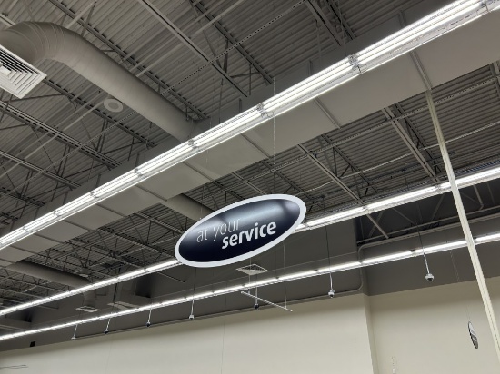 AT YOUR SERVICE SIGN