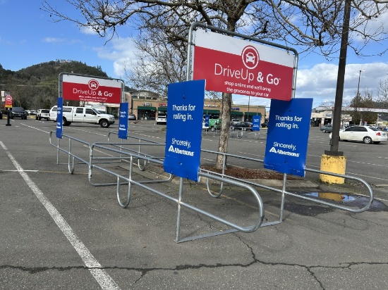 DOUBLE WIDE CART CORRALS