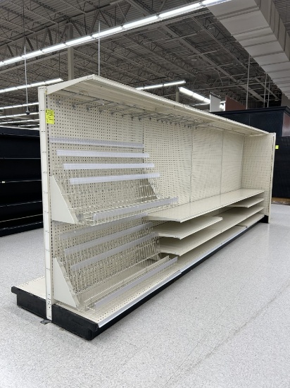 16FT OF LOZIER GONDOLA SHELVING