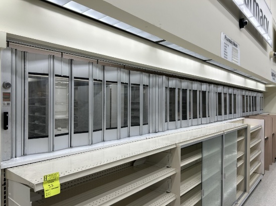 ALL DYNAMIC CLOSURES GATES W/ TRACKS AROUND PHARMACY
