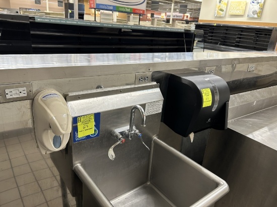 SOAP AND PAPER TOWEL DISPENSER