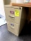 TWO DRAWER METAL FILE CABINET