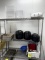 REMAINING CONTENTS OF 3 METRO SHELVES
