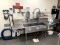 THREE COMPARTMENT STAINLESS SINK W/ SANITATION