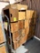 GROUP OF WOOD CRATES