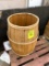 WOOD BARRELL MERCHANDISER