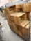GROUP OF WOOD CRATES