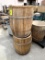 WOOD BARRELL MERCHANDISER