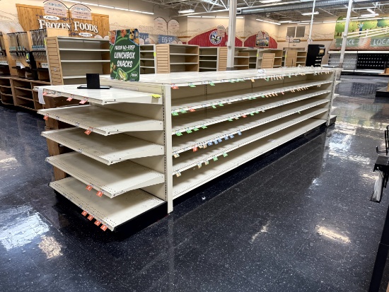 16FT RUN OF MADIX SHELVING