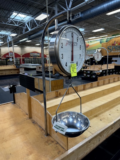 32LBS DETECTO SCALE WITH POST