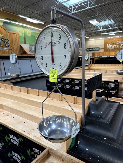 32LBS DETECTO SCALE WITH POST