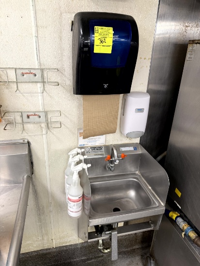 HAND SINK AND SOAP DISPENSER