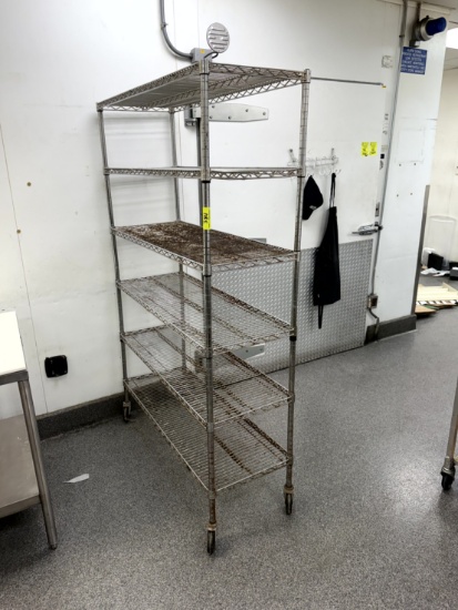 SIX TIER METRO RACK