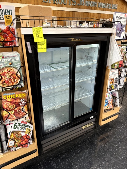 TRUE SLIDING DOOR GLASS COOLER