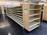 28FT RUN OF KENT SHELVING