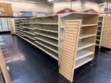 28FT RUN OF KENT SHELVING