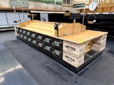 LARGE WOOD PRODUCE DISPLAY