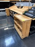 END CAP WOOD PRODUCE DISPLAYS