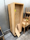 WOOD DISPLAY SHELF